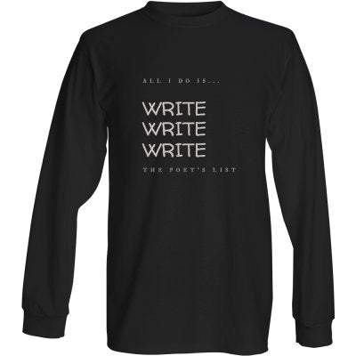 Write Long Sleeve Shirt